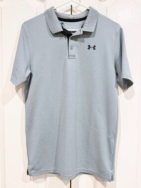 Under Armour Youth Gray Polo Shirt YXL